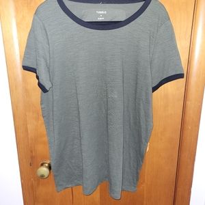 TORRID ARMY GREEN SLIM FIT T-SHIRT